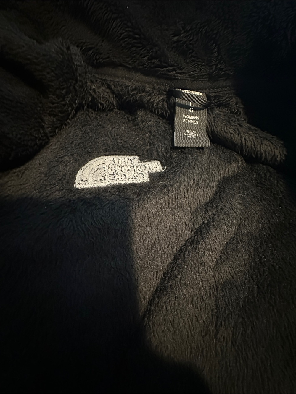 The North Face Black Sherpa Fleece Pullover - Picture 5 of 9